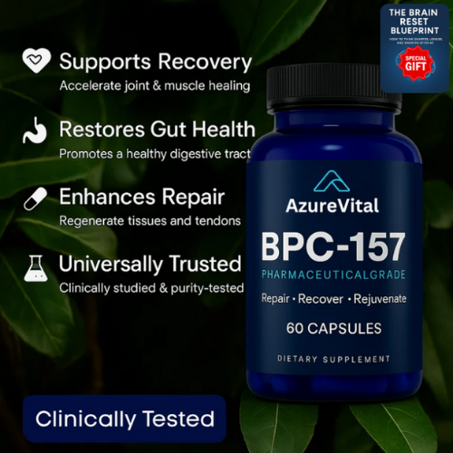 AzureVital BPC-157: Pharmaceutical Grade Repair & Recovery